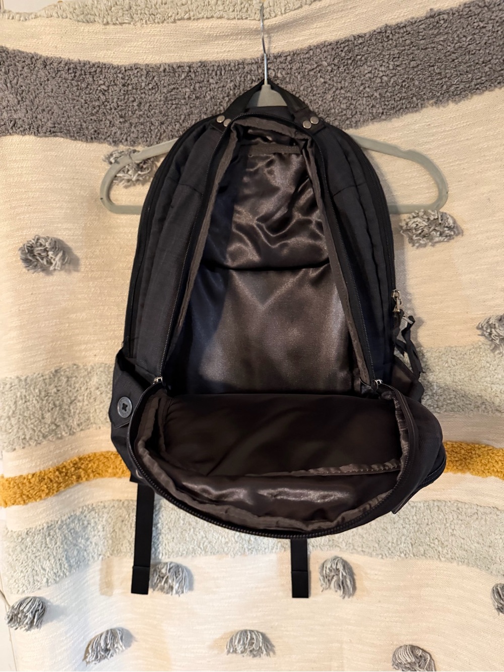 OGIO Black Button-Accent Backpack - Picture 7 of 12